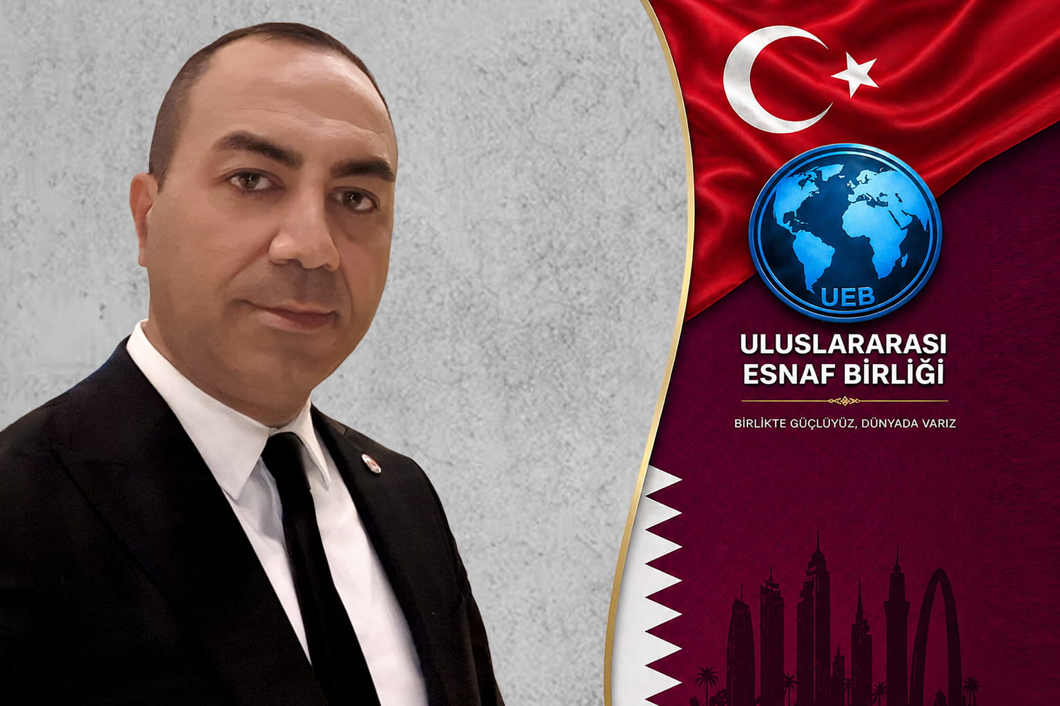 Mehmet Çelikay – Uluslararası Esnaf Birliği UEB Katar Ülke Başkanı